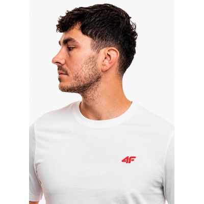 6. Herren-Baumwoll-T-Shirt 4F 4FWSS26TTSHM4484-10S