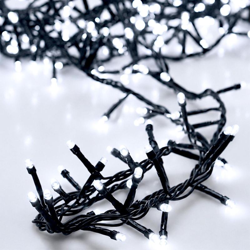 3. BATTERIEBETRIEBENE LICHTERKETTE FÜR DEN WEIHNACHTSBAUM, 192 LEDS, TIMER, KALTWEISS
