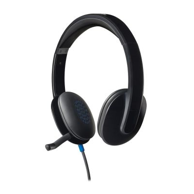 4. Logitech H540 Kopfhörer 981-000480 (Schwarz)