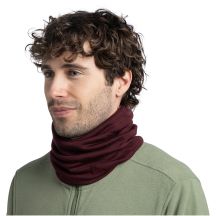 BUFF MERINO SCHWERGEWICHT NACKENWÄRMER EINFACHES GRANATROT Bandana Einheitsgröße