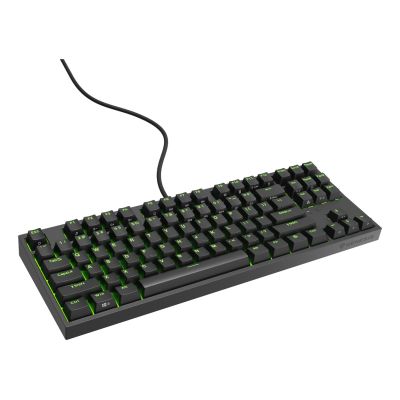 GENESIS Thor 404 TKL Gaming-Tastatur USB QWERTY Amerikanisches/Internationales Schwarz