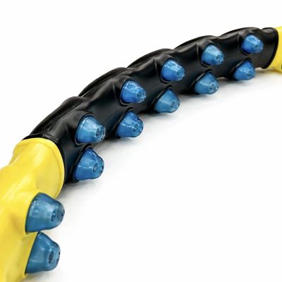 3. Wozinsky WHH-110 Hula-Hoop-Massagegerät mit Noppen – Blau und Gelb