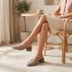 5. Damen-Sandalen aus Lackleder in Beige, Artiker 56C1996
