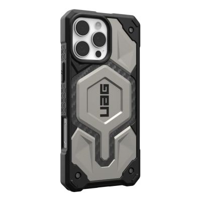 4. UAG Monarch Pro Schutzhülle für iPhone 16 Pro Max, kompatibel mit MagSafe (Titan)