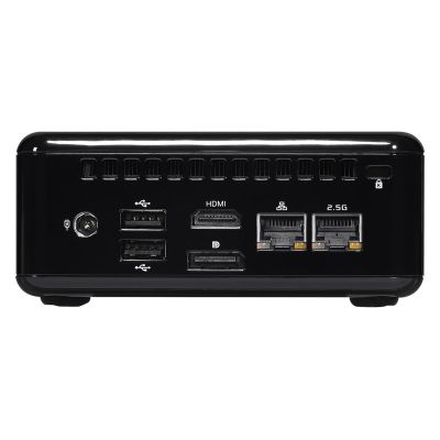 4. Asrock 4x4 BOX-5400U PC-Gehäuse, 0,6 l, Schwarz, FP6, 2,6 GHz
