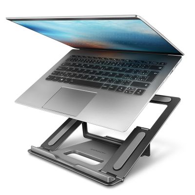 2. Axagon STND-L Laptopständer Notebookständer Grau 40,6 cm (16")