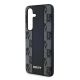 6. DKNY Leather Checkered Mono Pattern MagSafe-Hülle für Samsung Galaxy S24+ – Schwarz
