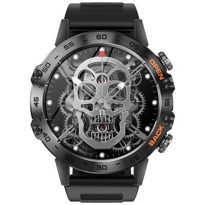 2. VELTORI VT120-1 Smartwatch Schwarzes Silikonarmband