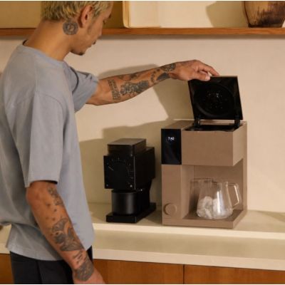 14. Aiden Filterkaffeemaschine, schokoladenbraun, FELLOW