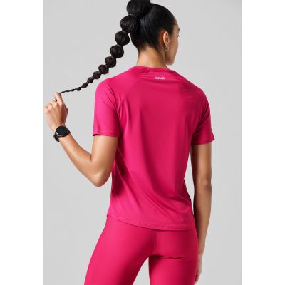 3. CASALL Essential Tee Pink