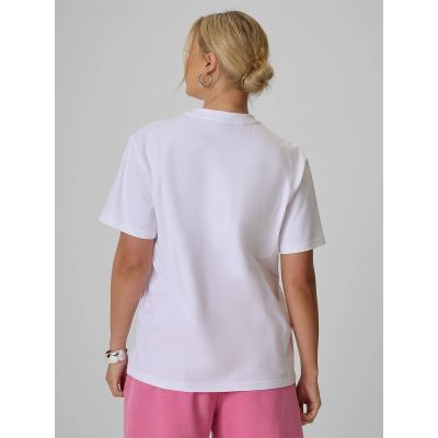 2. Locker geschnittenes Damen-T-Shirt mit Aufdruck 4F 4FRSS26TTSHF3882-10S