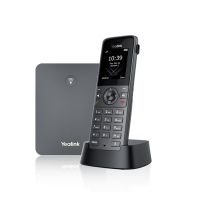 Yealink W73P Drahtloses IP-Mobiltelefon, grau, 1,8-Zoll-Display, 100 Telefonbucheinträge