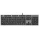 8. A4 TECH KV-300H Membrantastatur A4TKLA39976 (USB 2.0; (US); schwarz)