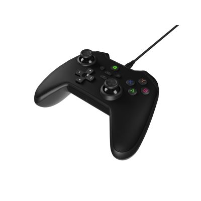 14. Mangan 300 Schwarzes kabelgebundenes Gaming-Gamepad