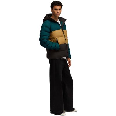 5. Puma Mono Kapuzenjacke für Herren, Grün-Braun-Schwarz, 688367 75