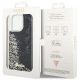 8. Guess GUHCP14XLCSGSGK iPhone 14 Pro Max 6,7" schwarz/schwarzes Hardcase Liquid Glitter Marble