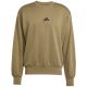2. Herren adidas Essentials Feelcozy Fleece Sweatshirt Oliv KD5149