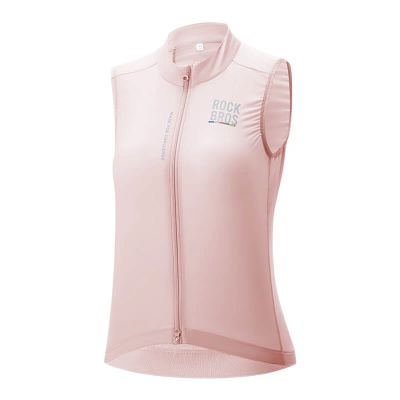 Rockbros TLMJ003 ROAD TO SKY Damen-Radweste, leicht und atmungsaktiv, Größe M – Pink