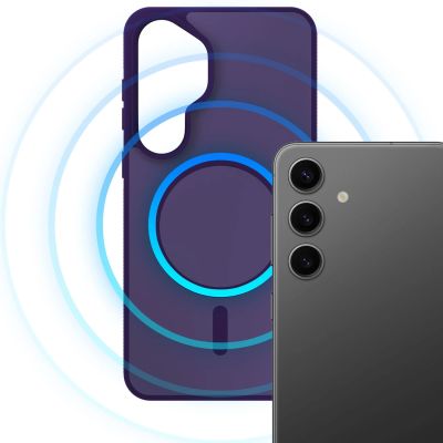 21. 3mk Smoke MagCase für Samsung Galaxy S25 – Lila
