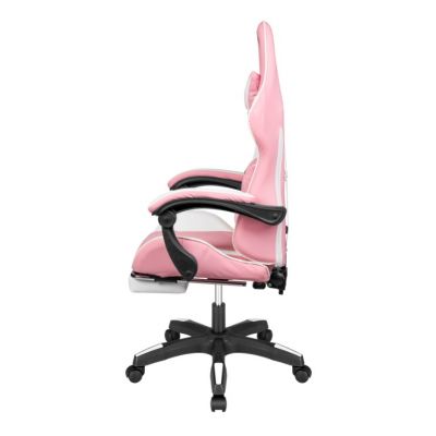 8. Gaming-Stuhl Kruger&Matz GX-150 Weiß-Rosa