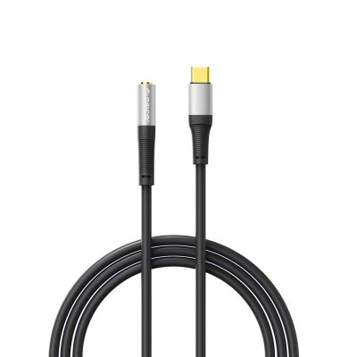 Orico AXC-02 USB-C-auf-3,5-mm-Klinken-Audiokabel, 50 cm – Schwarz