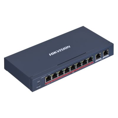 HIKVISION DS-3E0310HP-E PoE-Switch, 10 Ports