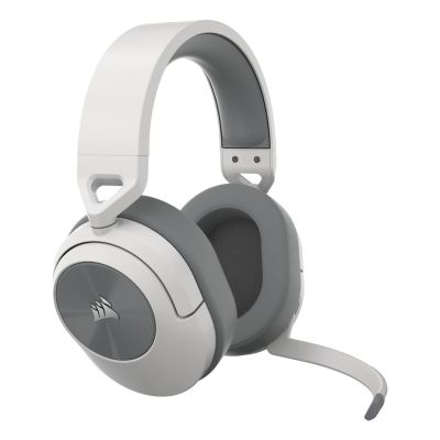 5. Corsair HS55 Kabelloses Bluetooth-Headset mit Kopfbügel, Gaming, Weiß
