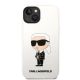 3. Karl Lagerfeld KLHCP14MSNIKBCH iPhone 14 Plus 6.7" Hardcase weiß/weiß Silikon Ikonik