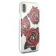 6. Guess Flower Desire Rote Rose iPhone X Hülle - Transparent