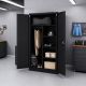 3. Iron Mate MARS Metall-Garagenschrank 185 x 90 x 45 Grau RAL9005