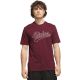 Herren-T-Shirt adidas Varsity Tailsweep Graphic in Burgunderrot KS2180