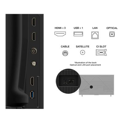 5. TCL 50P69K LED-Fernseher, 50 Zoll, 4K Ultra HD, Google TV, Dolby Digital, DVB-T2, Schwarz