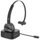 4. Conceptronic POLONA03BD Kopfhörer/Headset Kabelloses Kopfband Büro/Callcenter Bluetooth-Ladestation Schwarz