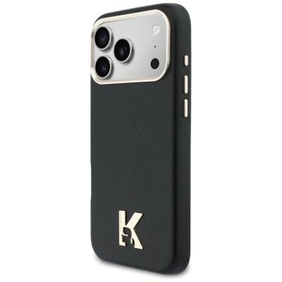 2. Karl Lagerfeld MagSafe Hülle mit Karl-Kopf-Logo für iPhone 17 Pro Max – Schwarz