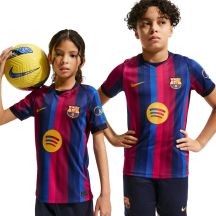 Nike FC Barcelona Heimtrikot für Kinder 2026/27, Burgunderrot/Blau, II1624 683