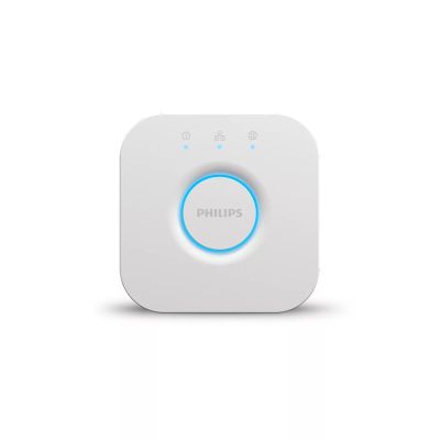 6. Philips Hue Bridge 929001180642 – Intelligente Lichtsteuerung SMART HOME HUE BRIDGE