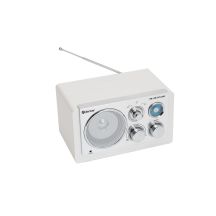 Denver TR-63W Radio, analog, weiß