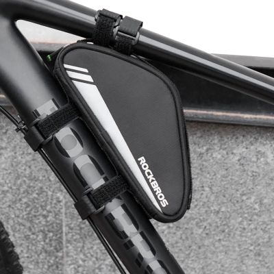 12. Rockbros B55-BK Fahrradtasche für Rahmen 0,7 l - Schwarz