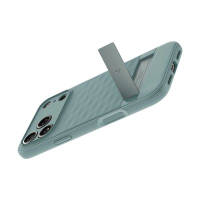 10. Spigen Parallax "S" MagSafe Case für iPhone 17 Pro - Grün