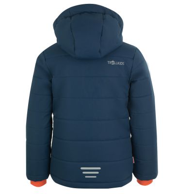 2. Trollkids Kinder Hemsedal Snow Jacket XT mystic blue/orange abriebfest blau (513-142)