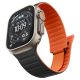 2. Spigen Athlex Air M Armband für Apple Watch 44/45/46/49 mm – Schwarz und Orange