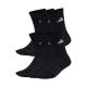 Adidas gepolsterte Crew-Socken, 6 Paar, Schwarz, KE5499