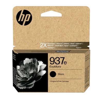 28. HP Original schwarze Tintenpatrone 937e EvoMore