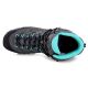 4. Damen-Trekkingschuhe Meindl Litepeak Lady GTX – Anthrazit/Türkis, Größe: 37