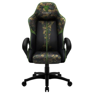 6. ThunderX3 BC1 Camo Universal-Gaming-Stuhl, Tarnmuster, Grün