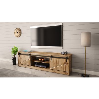 5. TV-Schrank GRANERO 200x56,7x35 Eiche Wotan