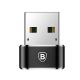 2. Baseus Mini USB-C-zu-USB-A-Adapter – Schwarz