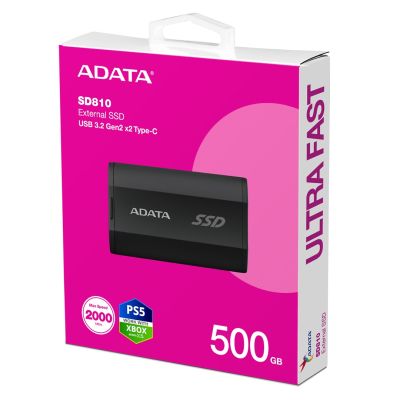 6. ADATA SSD SD 810 500GB SCHWARZ