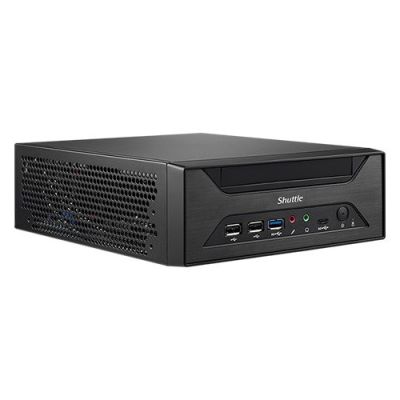 4. Shuttle Barebone Slim XH610 SO-DDR4 Schwarz
