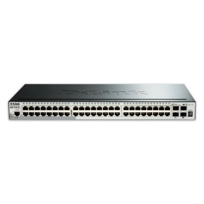 D-Link DGS-1510-52X Managed L3 Gigabit Ethernet Switch (10/100/1000) 1HE Schwarz